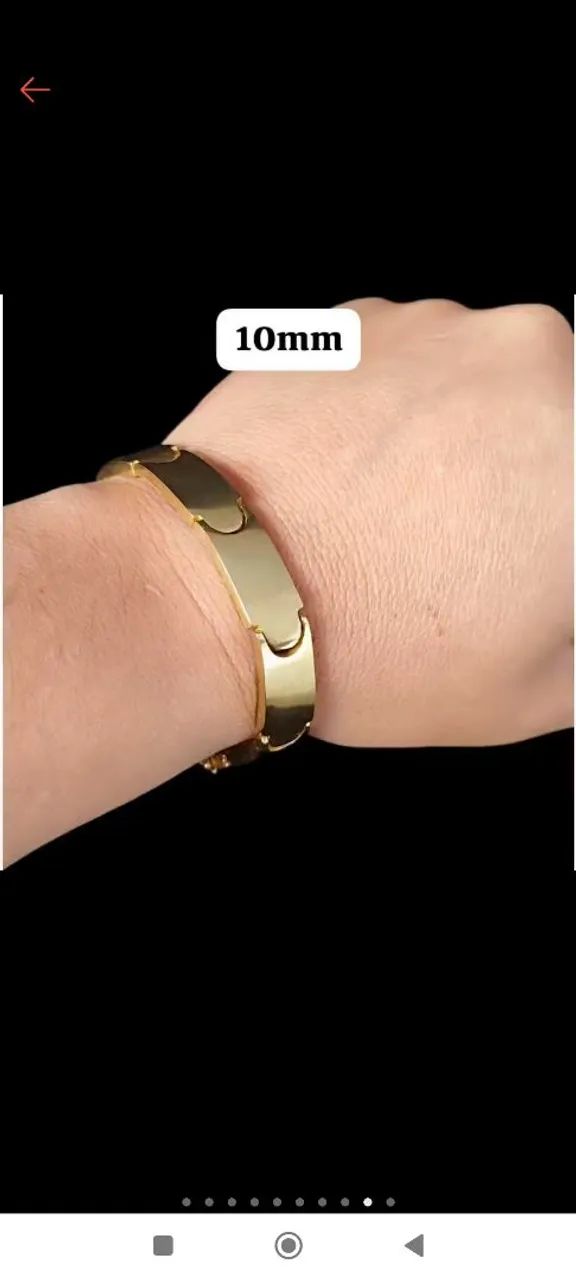 Bracelete Moeda Antiga - Foto 3