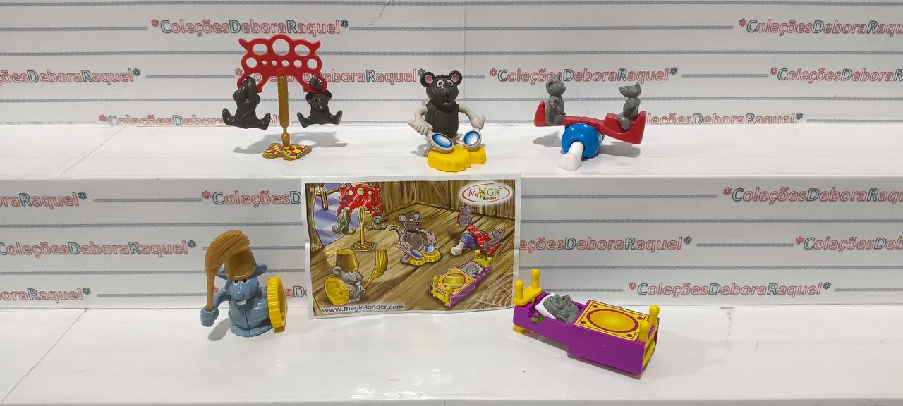 Kinder ovo coleção Ratos em Ação  - Foto 3