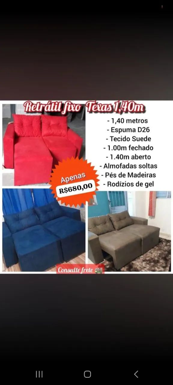 Vendendo sofá retrátil 