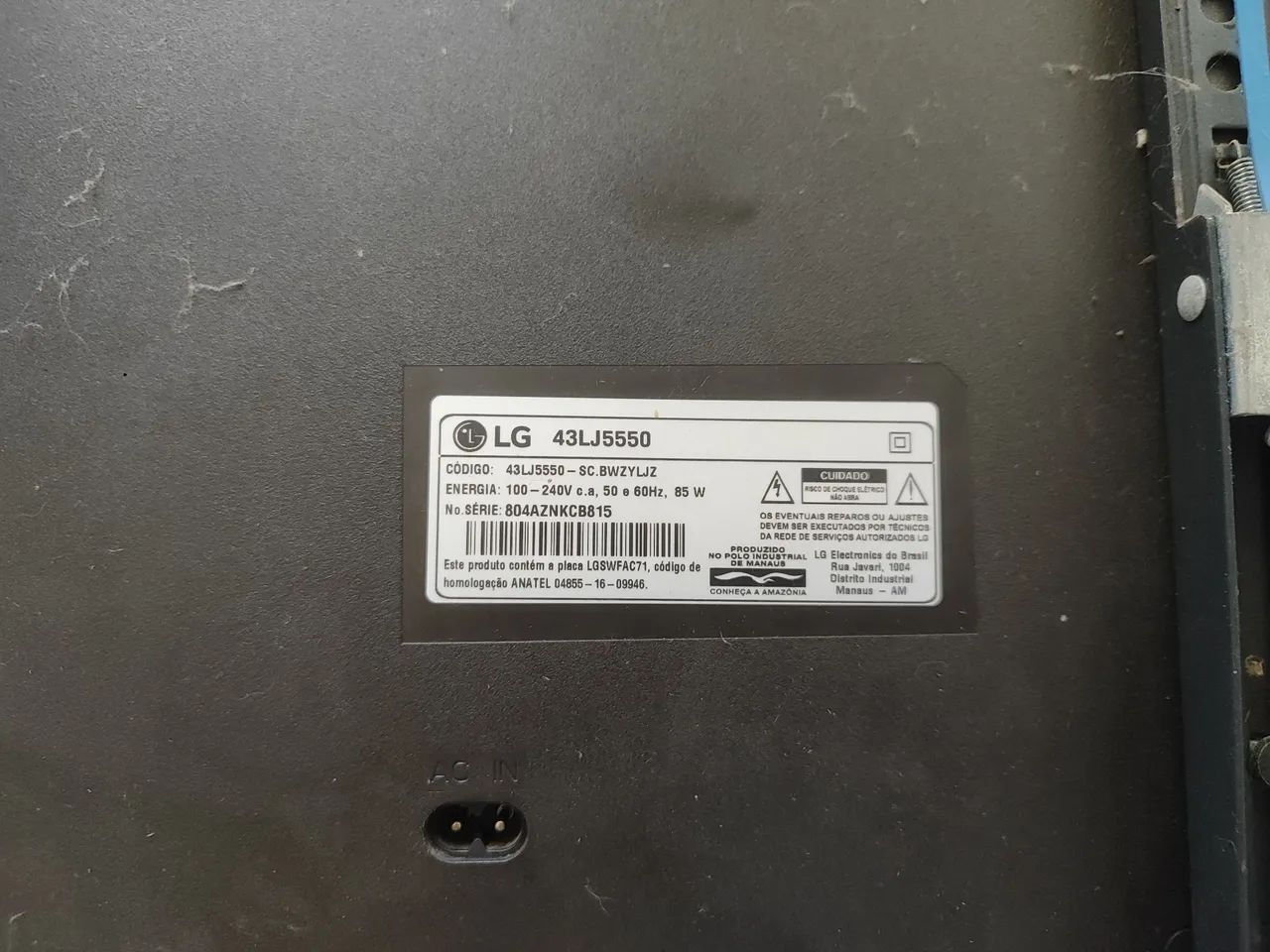 Smaart tv lg 43 polegadas  - Foto 3