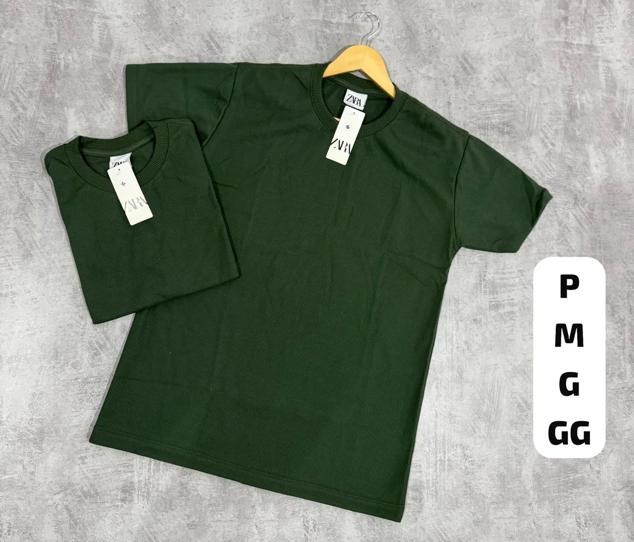 Camisas texturizada modelo Zara 
