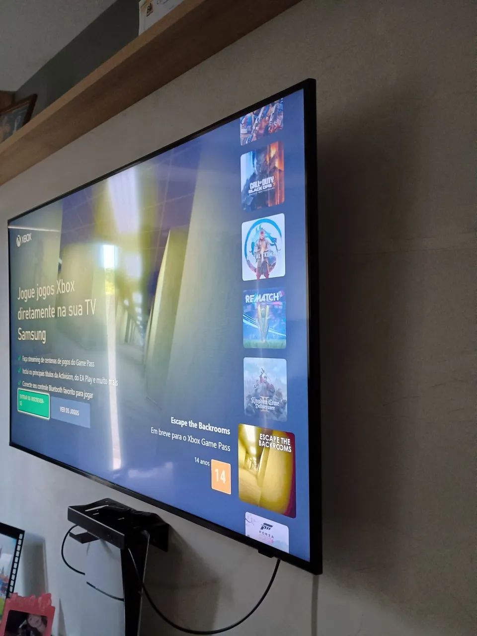 Tv Samsung 60 polegadas com Xbox integrado ( já está no valor mínimo)