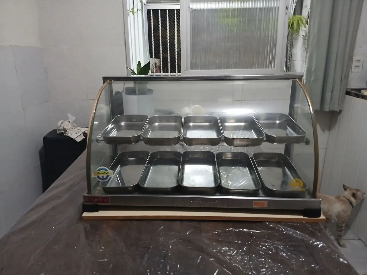 Estufa para salgados e doces