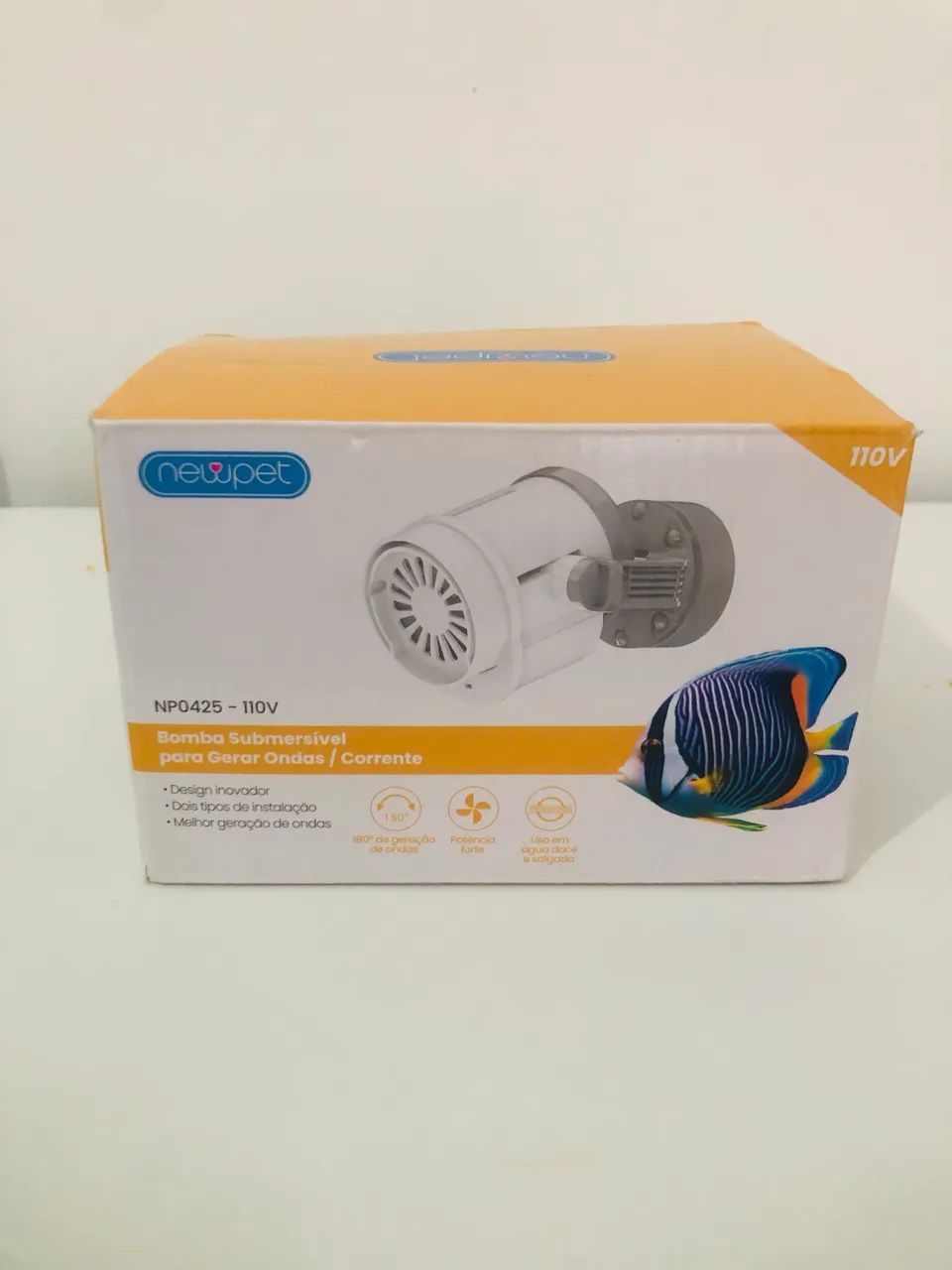 Bomba submersa formadora de ondas 