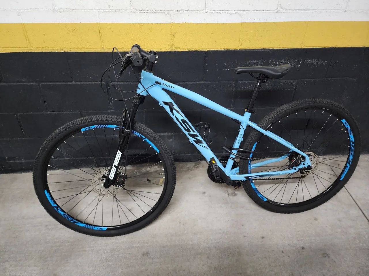 Bicicleta KSW aro 29, 21 marchas e freio a disco - Foto 3