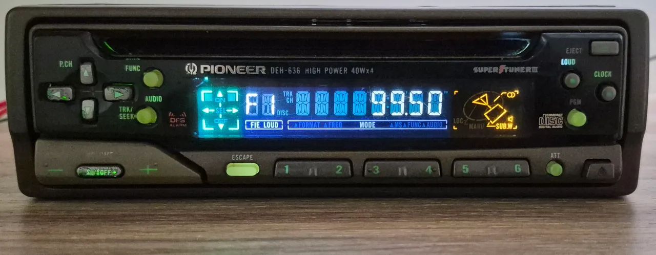 CD Player Pioneer DEH 636 Bluetooth  - Foto 3