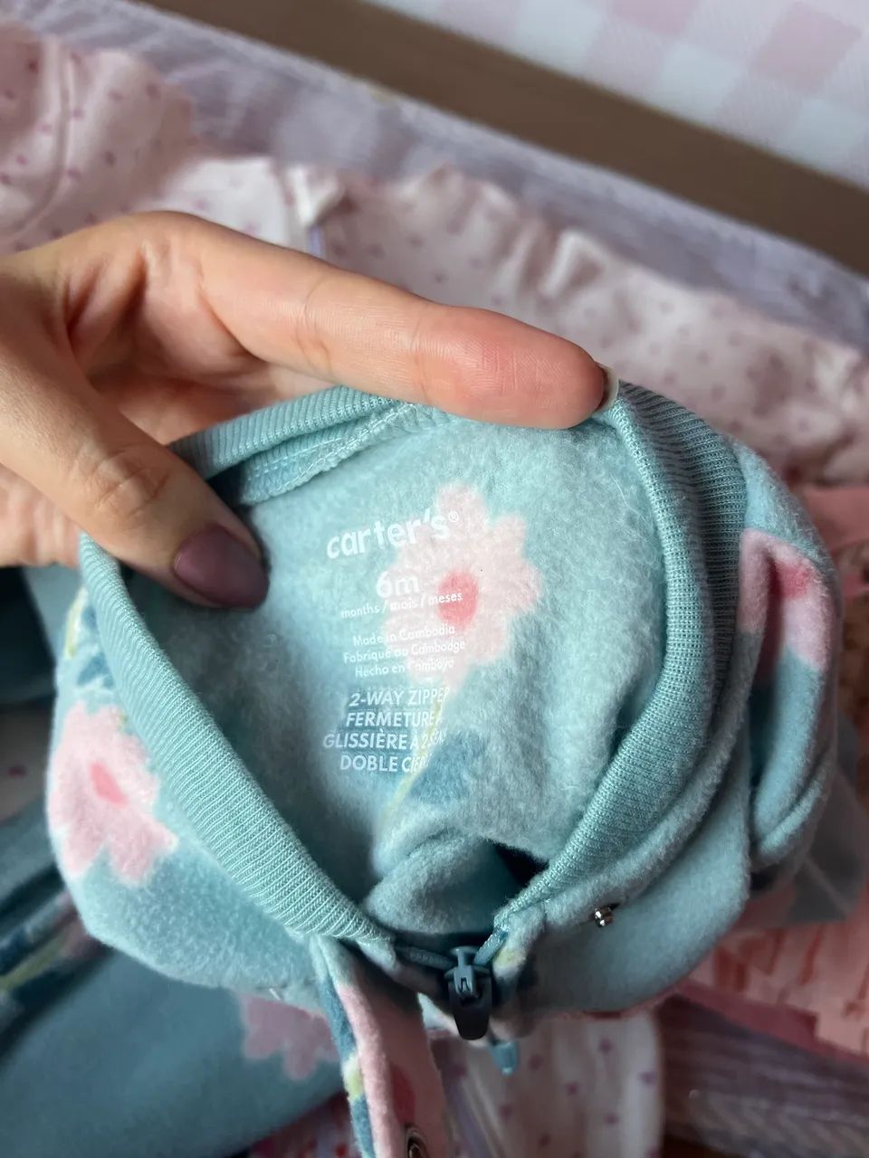 Carters - Macacão bebê pijama  - Foto 2