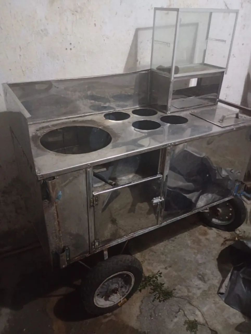 Carrinho de acarajé 