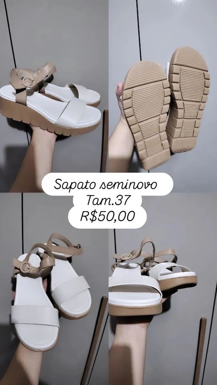 Sapato Feminino Seminovo 