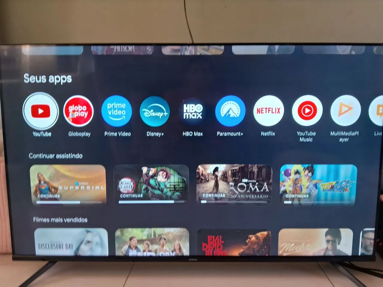 Tv philips smart de 50 polegadas  - Foto 3