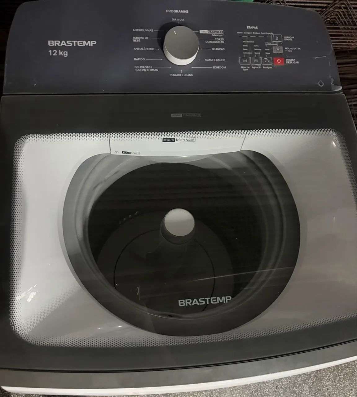 Máquina de lavar Brastemp 12kg