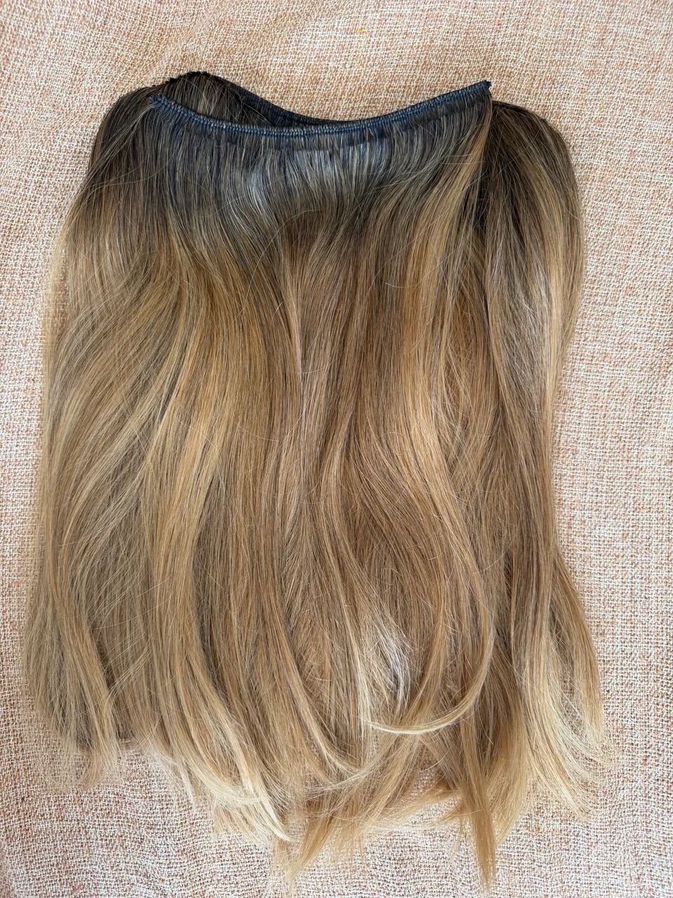 Mega hair cabelo humano 3 telas 200g 50cm  - Foto 3