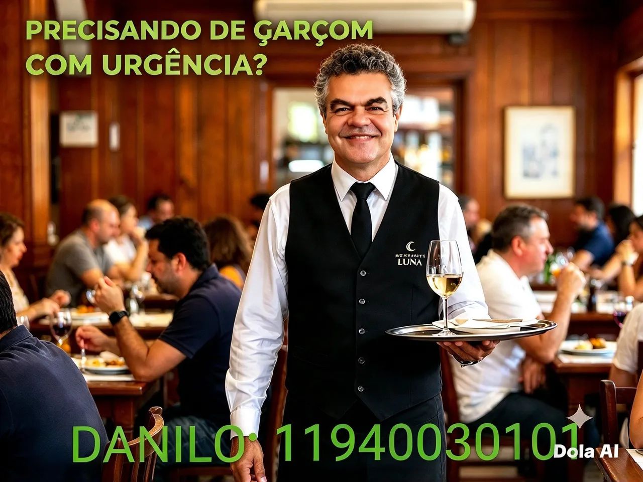 Garçom free lancer