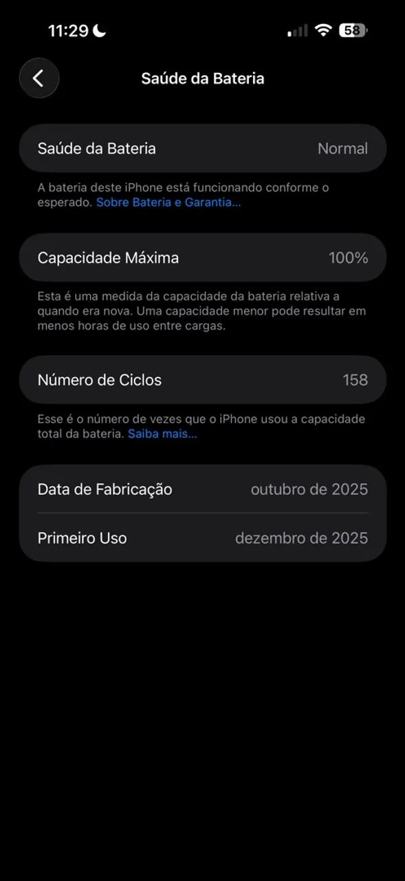 Iphone 17 pro max 256 GB ainda na garantia apple - Foto 5