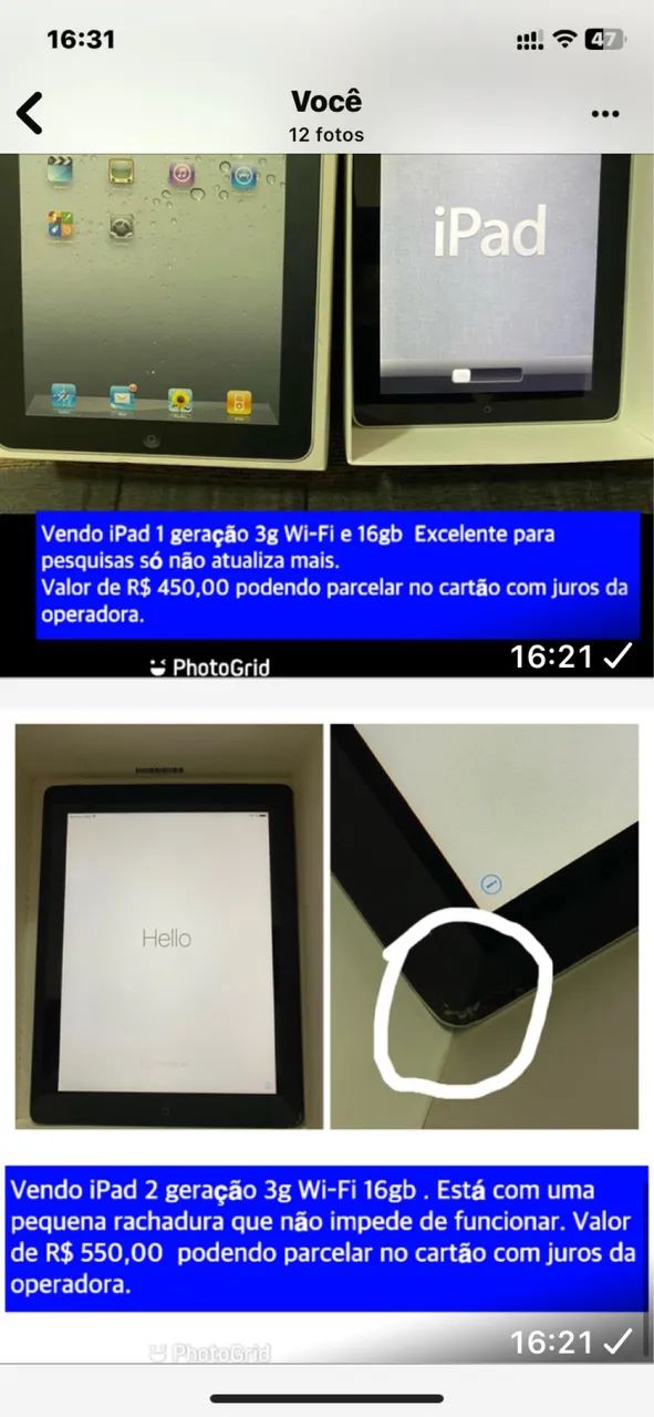 iPad 1 geração  - Foto 3