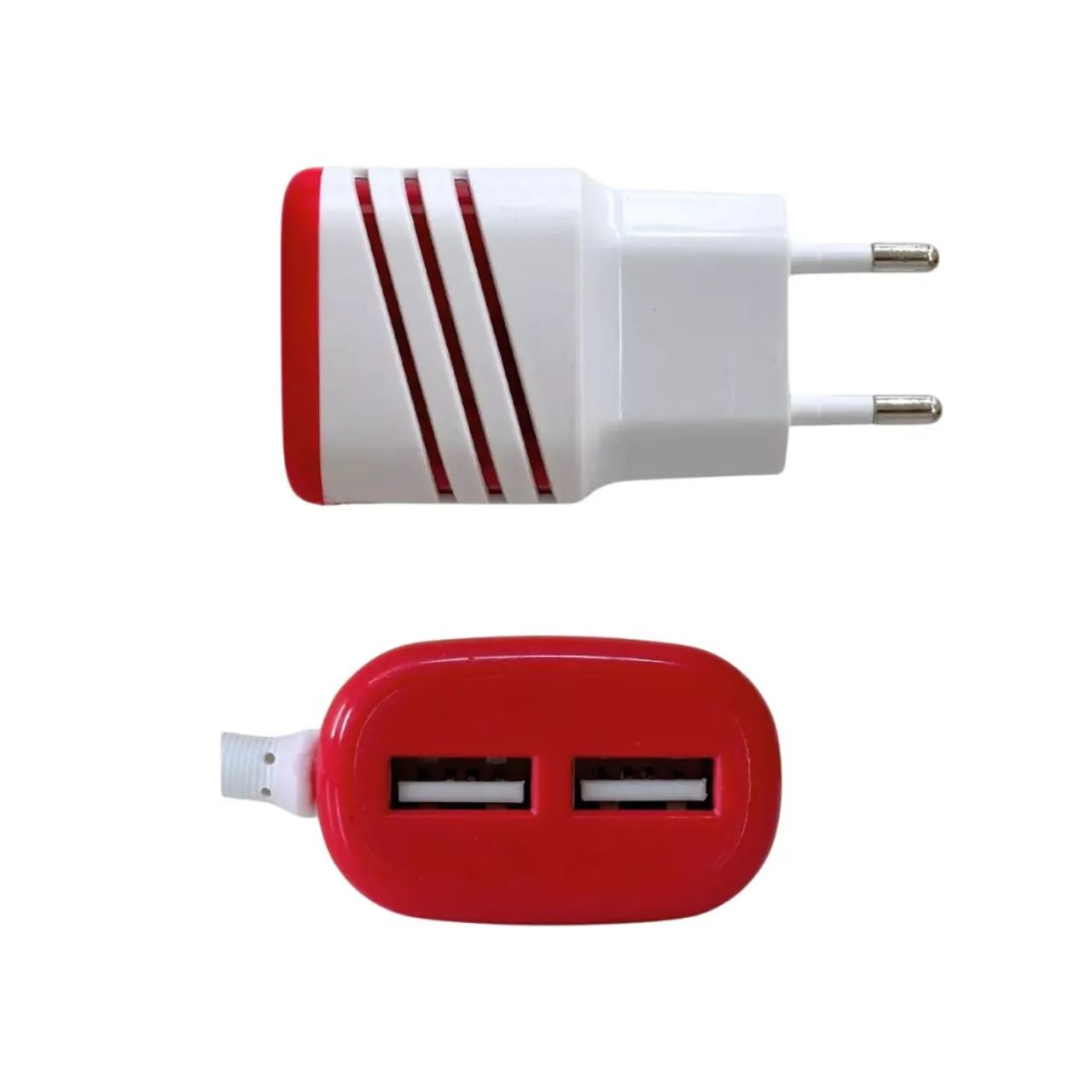 Carregador TIPO-C com 02 Portas USB 5.1A Cabo Fixo e Luz de Led - Foto 5