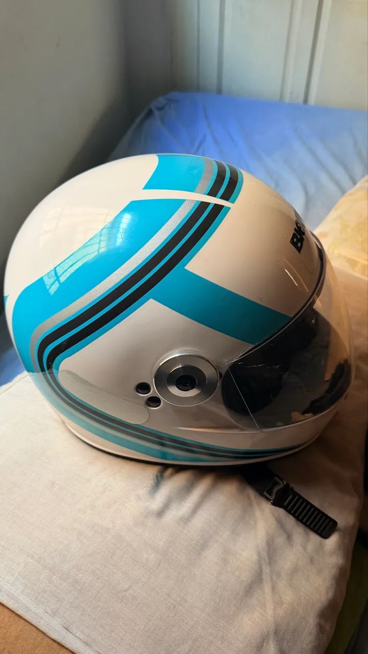 Capacete fechado bieffe retrô 56  - Foto 4