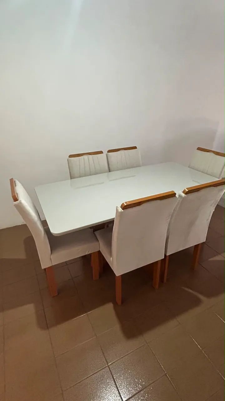 Mesa com 6 cadeiras - Foto 2