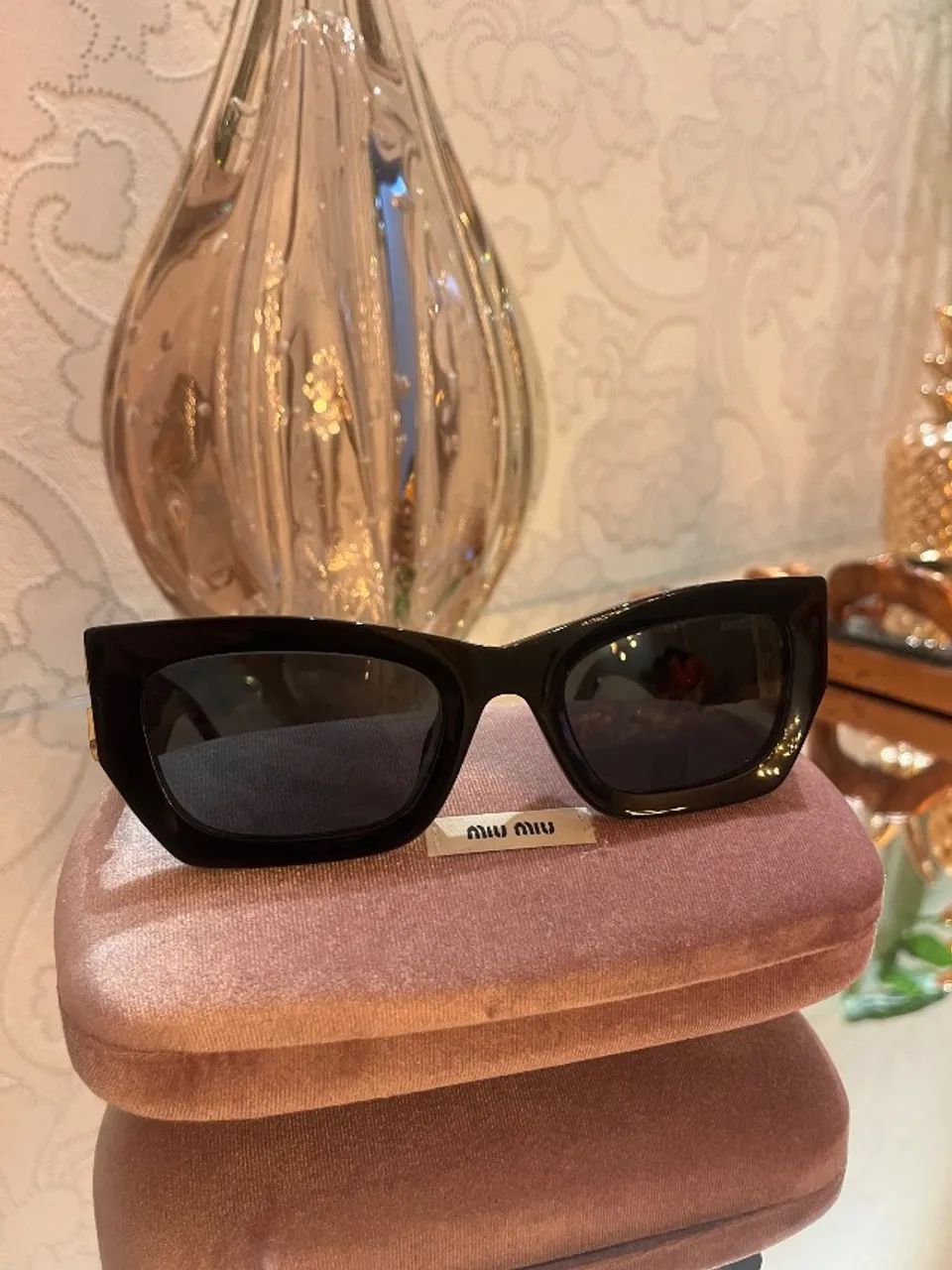 Óculos Miu Miu Preto PERFEITO!!!!!! - Foto 5