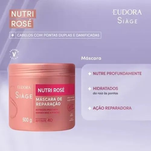 MÁSCARA SIÀGE NUTRI ROSÉ 500G