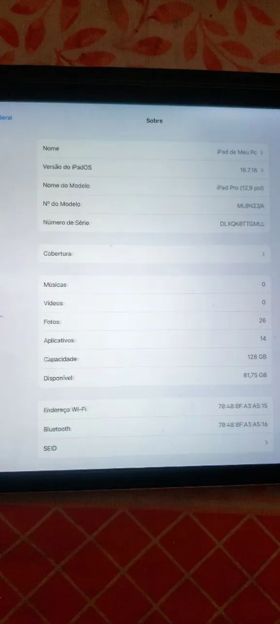 Vendo iPad Pro Apple 12,9" (1ª geração), - Foto 3