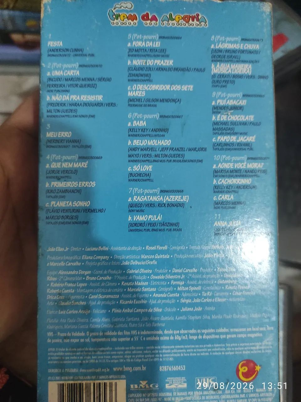 VHS trem da alegria 2000 - Foto 2
