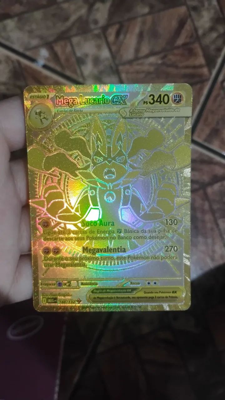 MEGA LUCARIO EX 188/132 - Foto 3