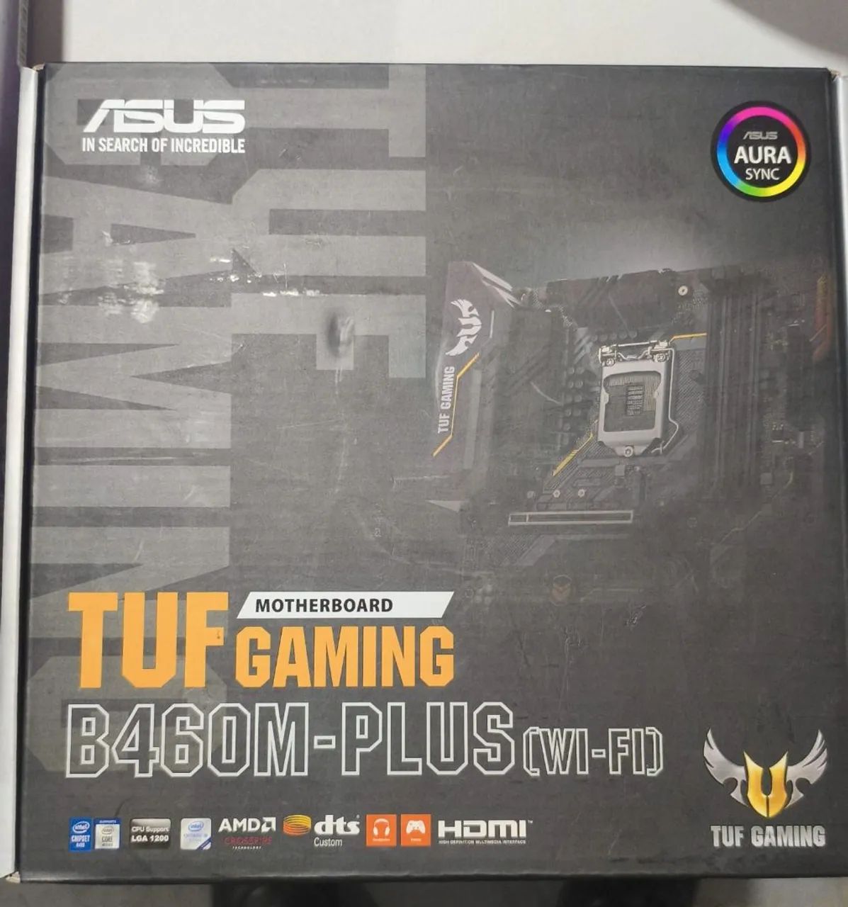 Placa Mãe B460M- Plus TUF GAMING