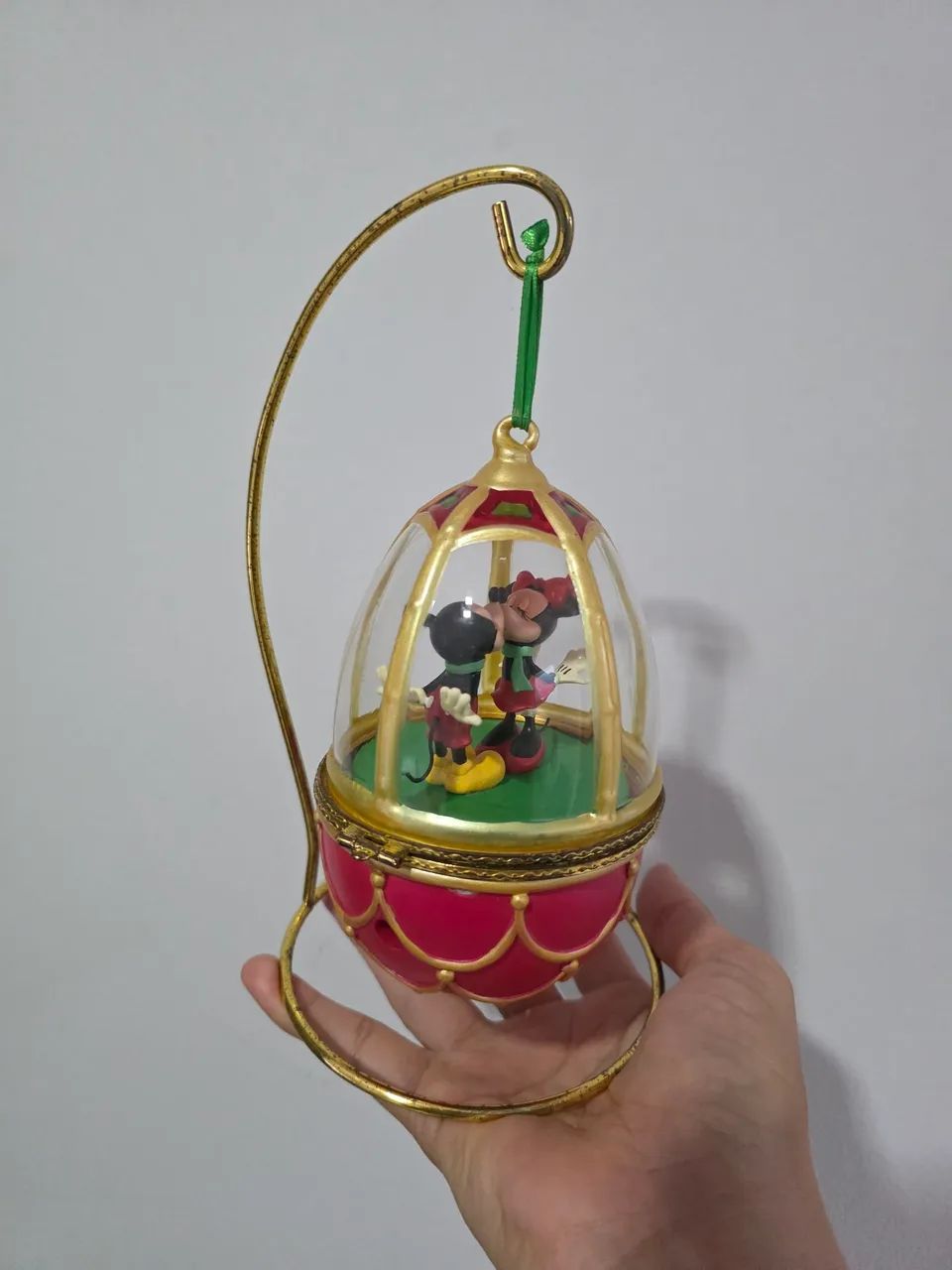 Ornamento Mickey e Minnie natal.