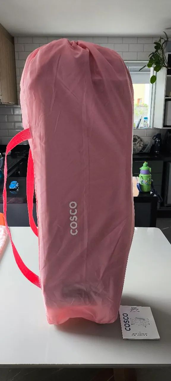 Berço portátil Nanny cosco rosa. Completo  - Foto 2