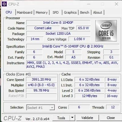Placa Mãe MS Pro H410MB + i5 10400F + Aircooler - Foto 3