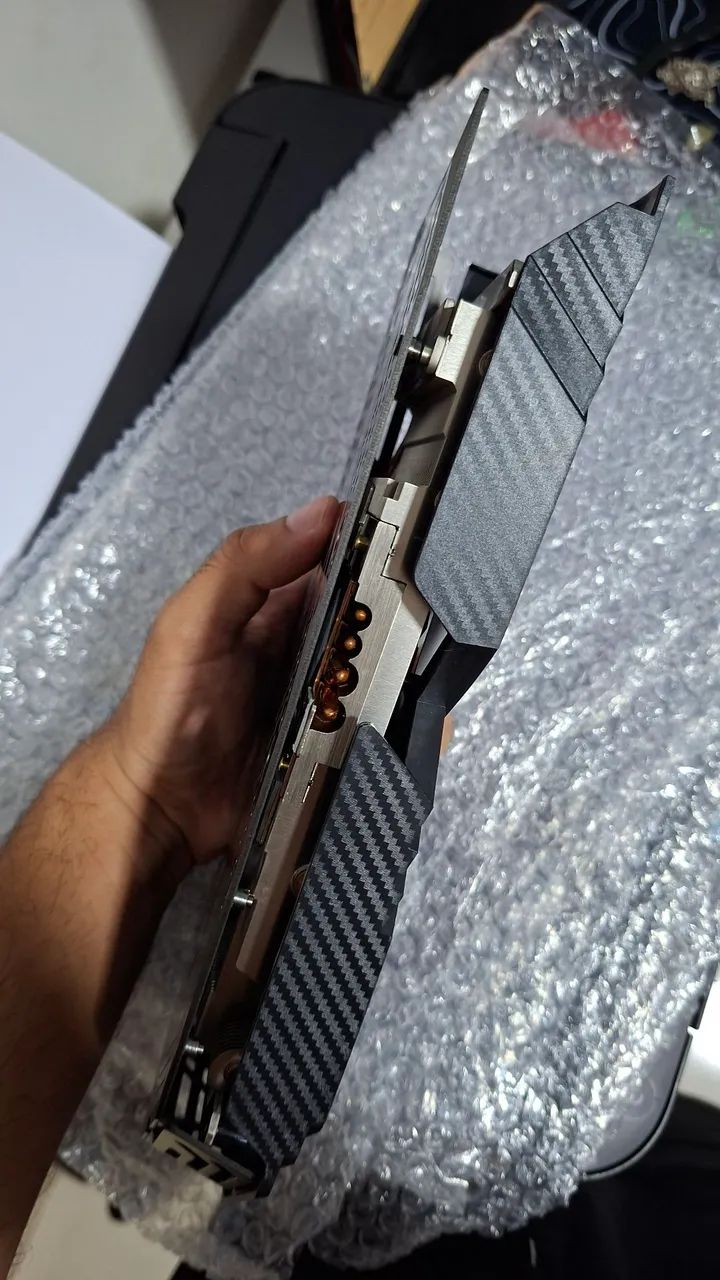 Carcaça nova de RX 580 XFX (obs. Somente carcaça) - Foto 3