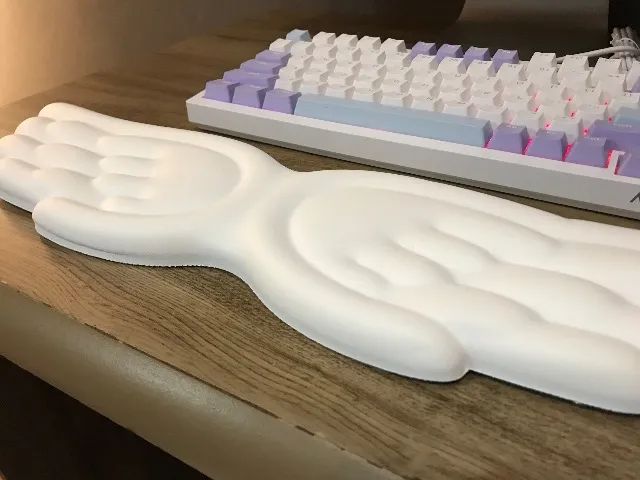 Apoio de Pulso Asas de Anjo gamer  - Foto 2