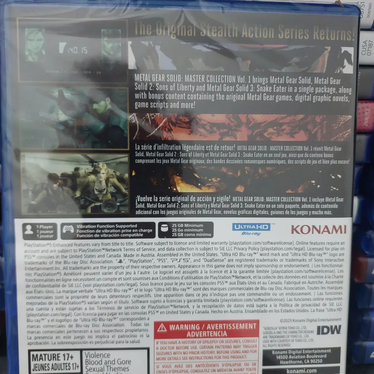Metal Gear Solid Master Collection Vol. 1 - PS5. - Foto 5
