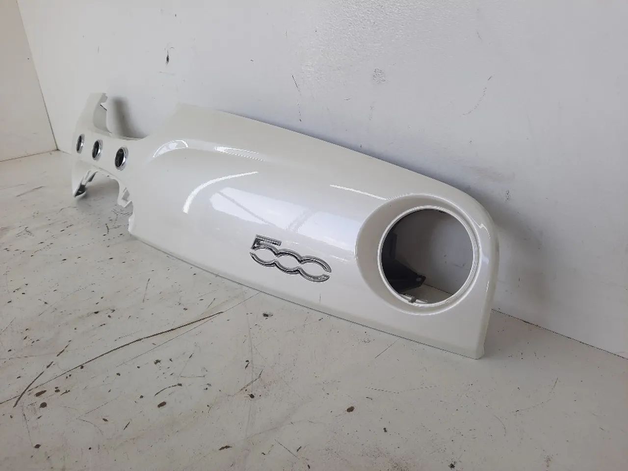 Moldura Painel Central Fiat 500 2012  - Foto 3