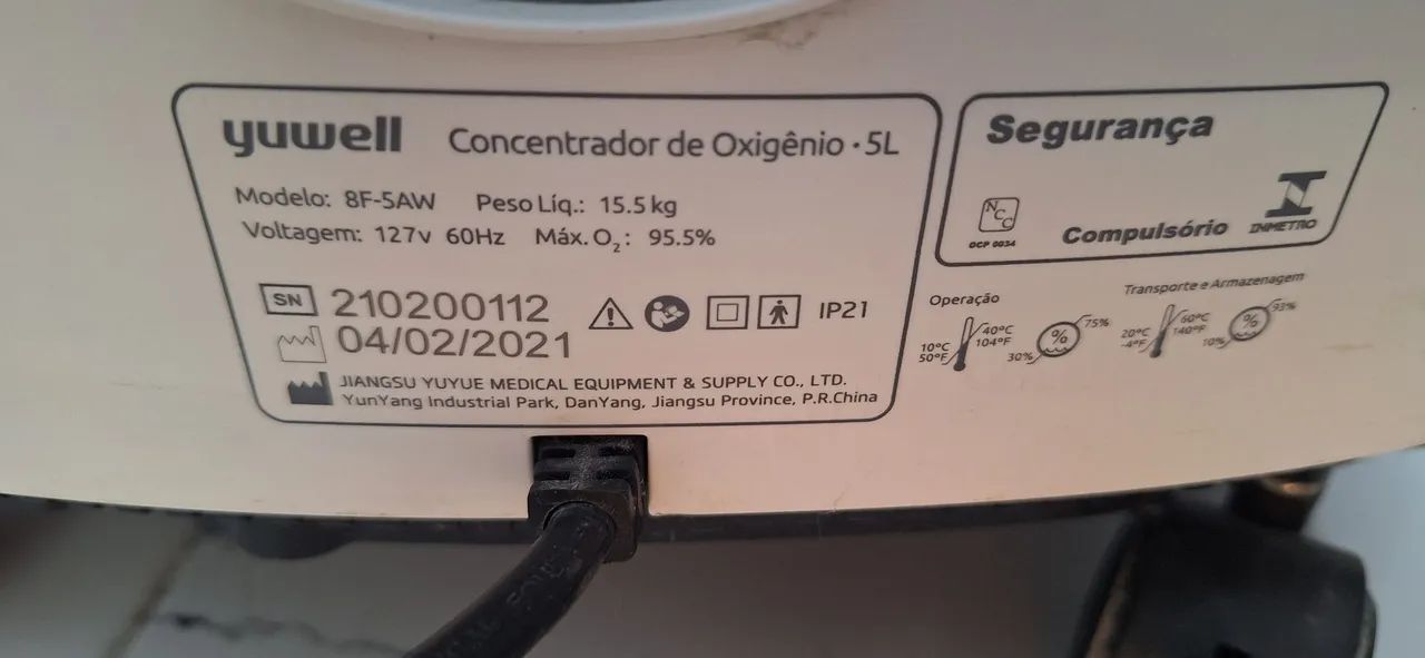 Concentrador de Oxigênio  - Foto 5