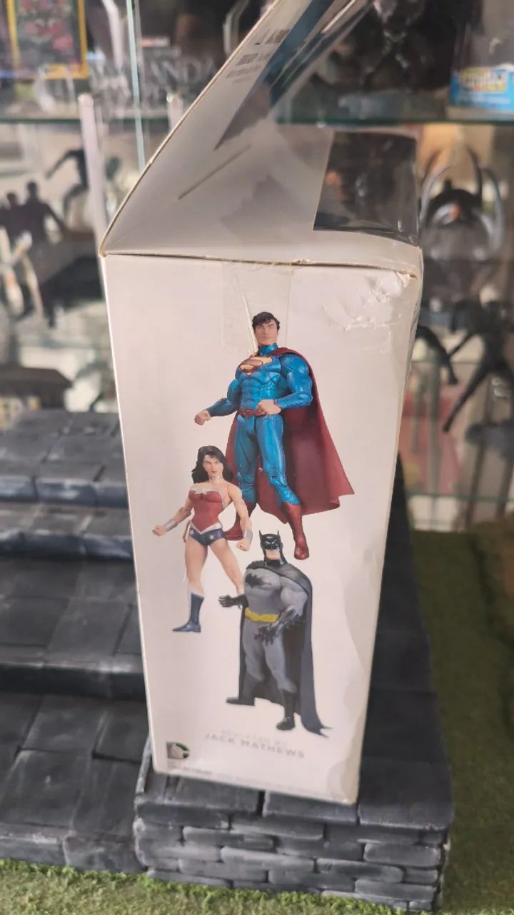 Pack Superman, Wonder Woman e Batman DC Collectibles LACRADO - Foto 3