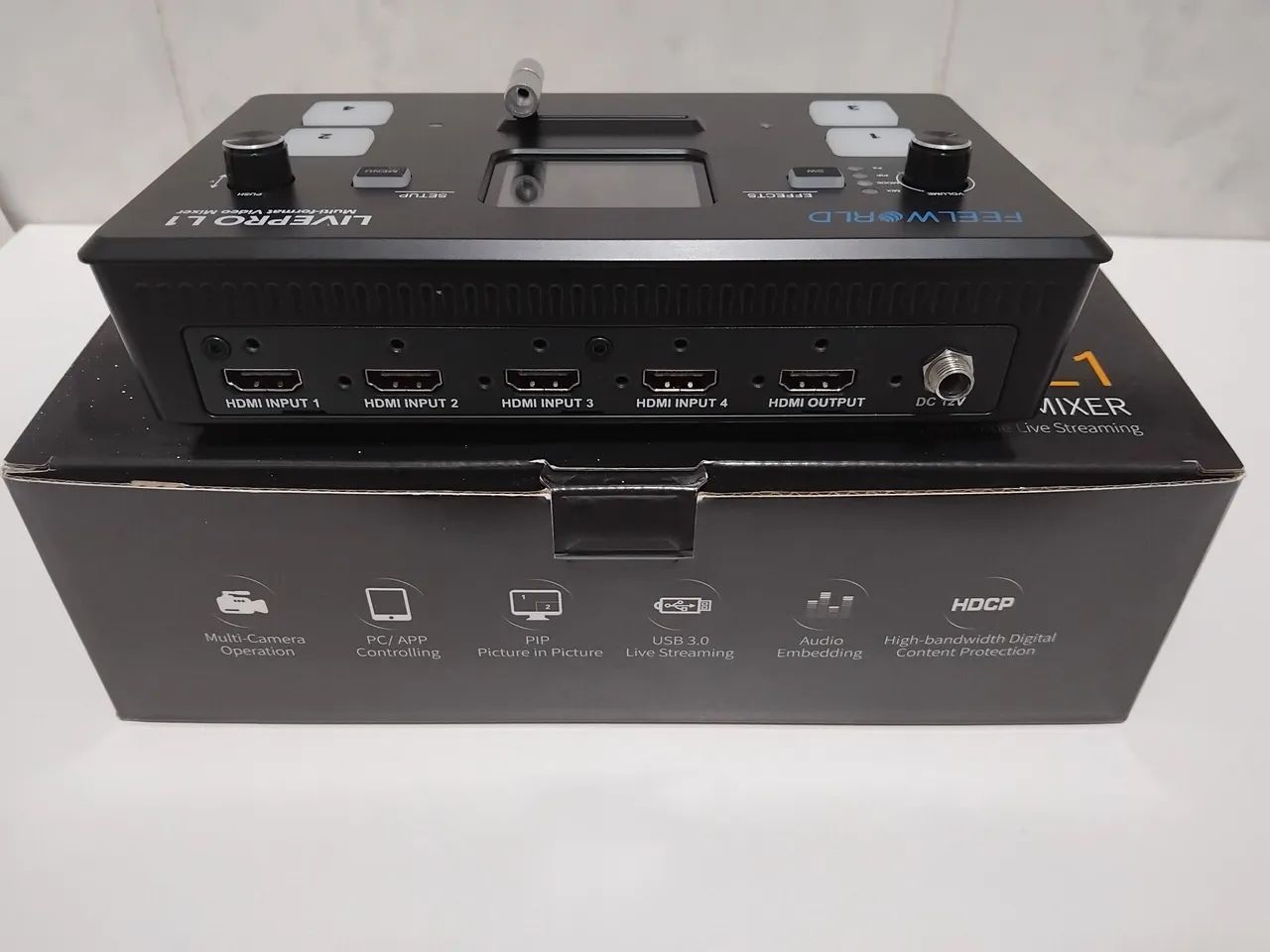 FEELWORLD LIVEPRO L1 - Switcher de Vídeo 4 HDMI - Mixer de Vídeo para Live - Foto 5