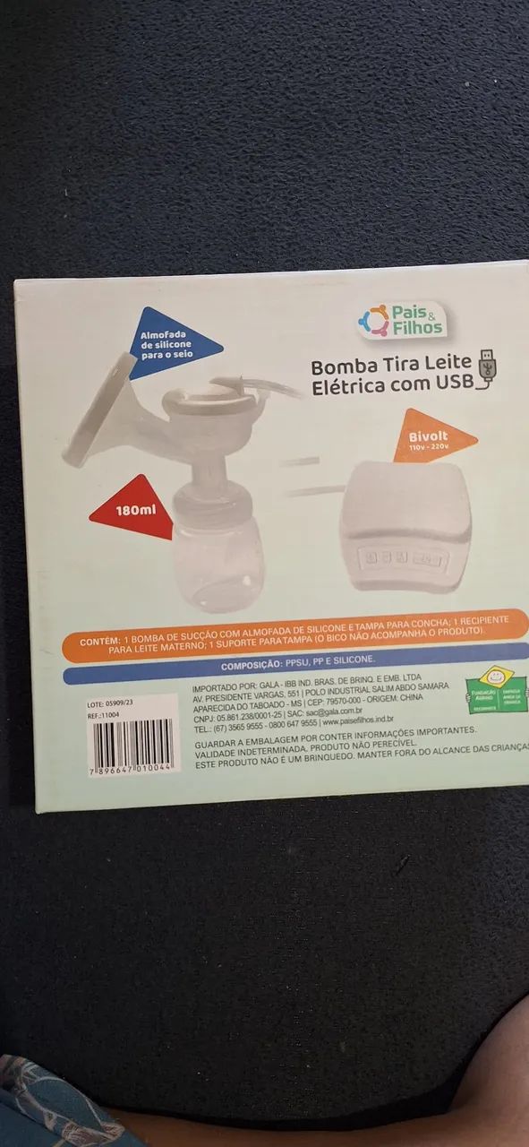 Bomba elétrica de leite  - Foto 4