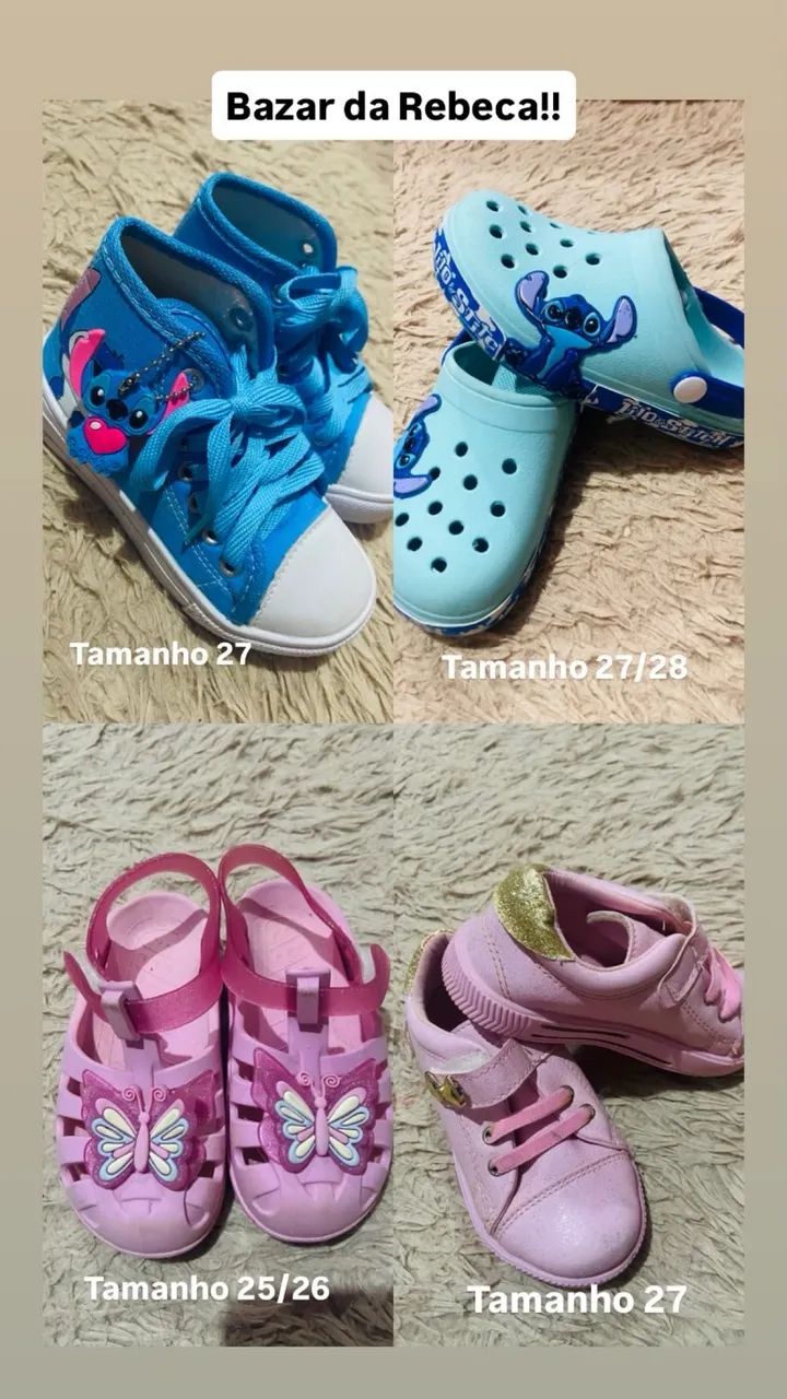Roupas e sapatos infantil menina  - Foto 2