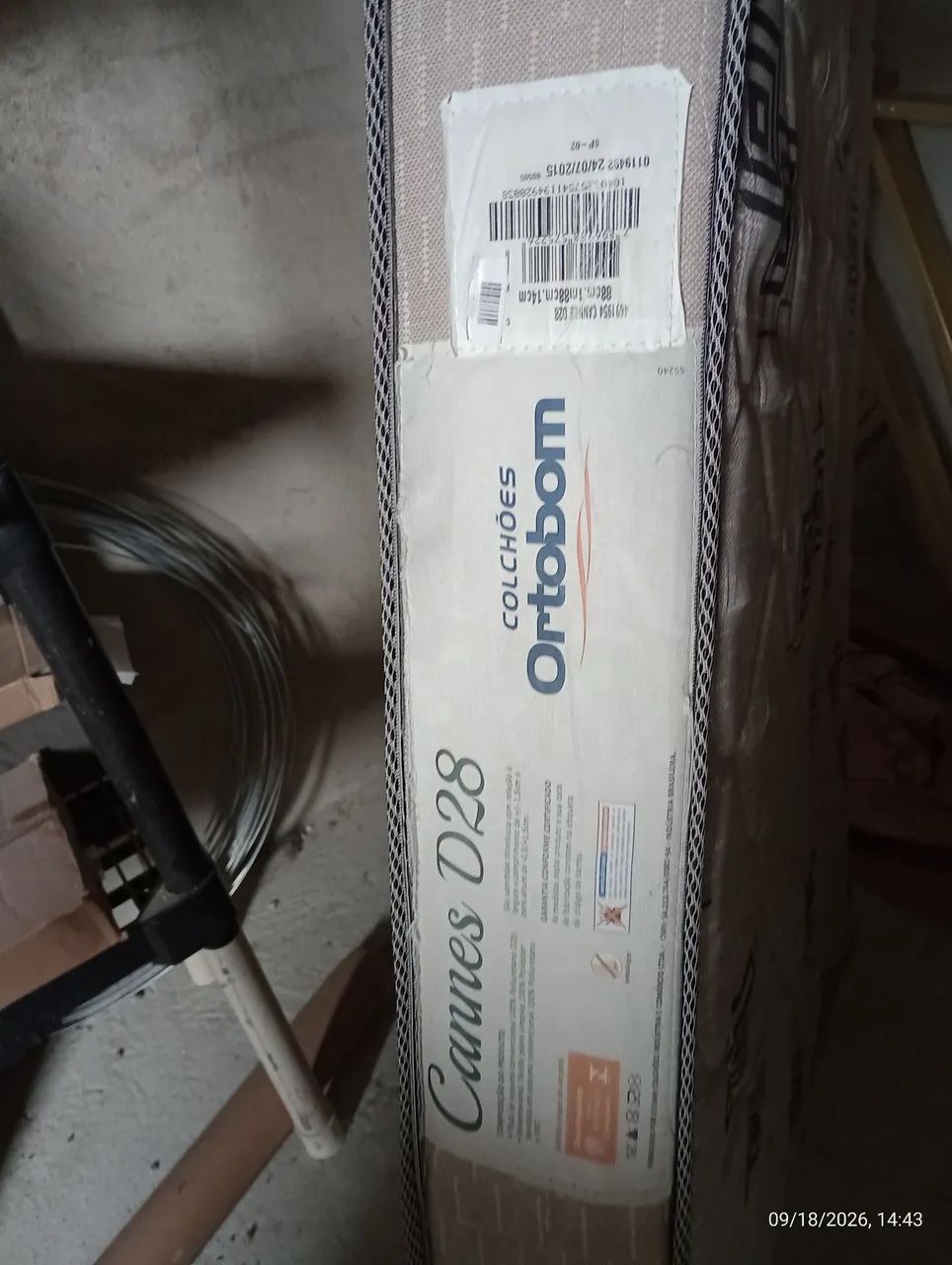 Colchão de solteiro ótimo estado  - Foto 3