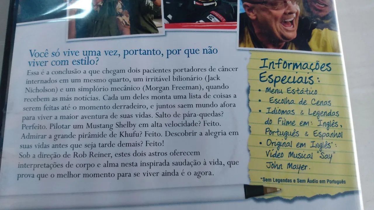 DVD original antes de partir ótimo estado  - Foto 3