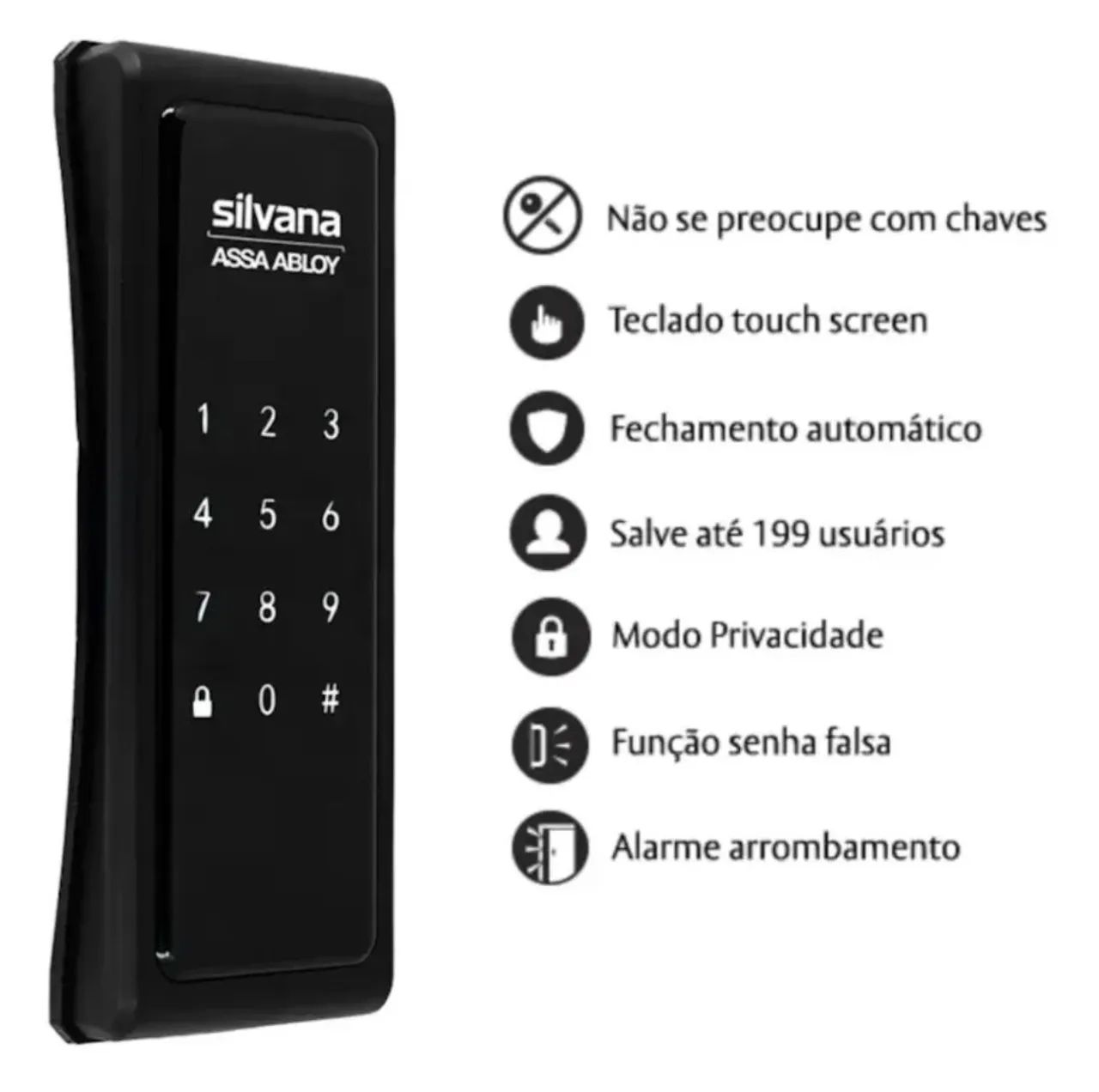 Fechadura eletrônica Silvana - Foto 4