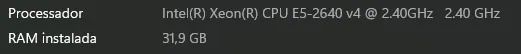 CPU Intel XEON E5-2640 v4 32GB - Foto 5