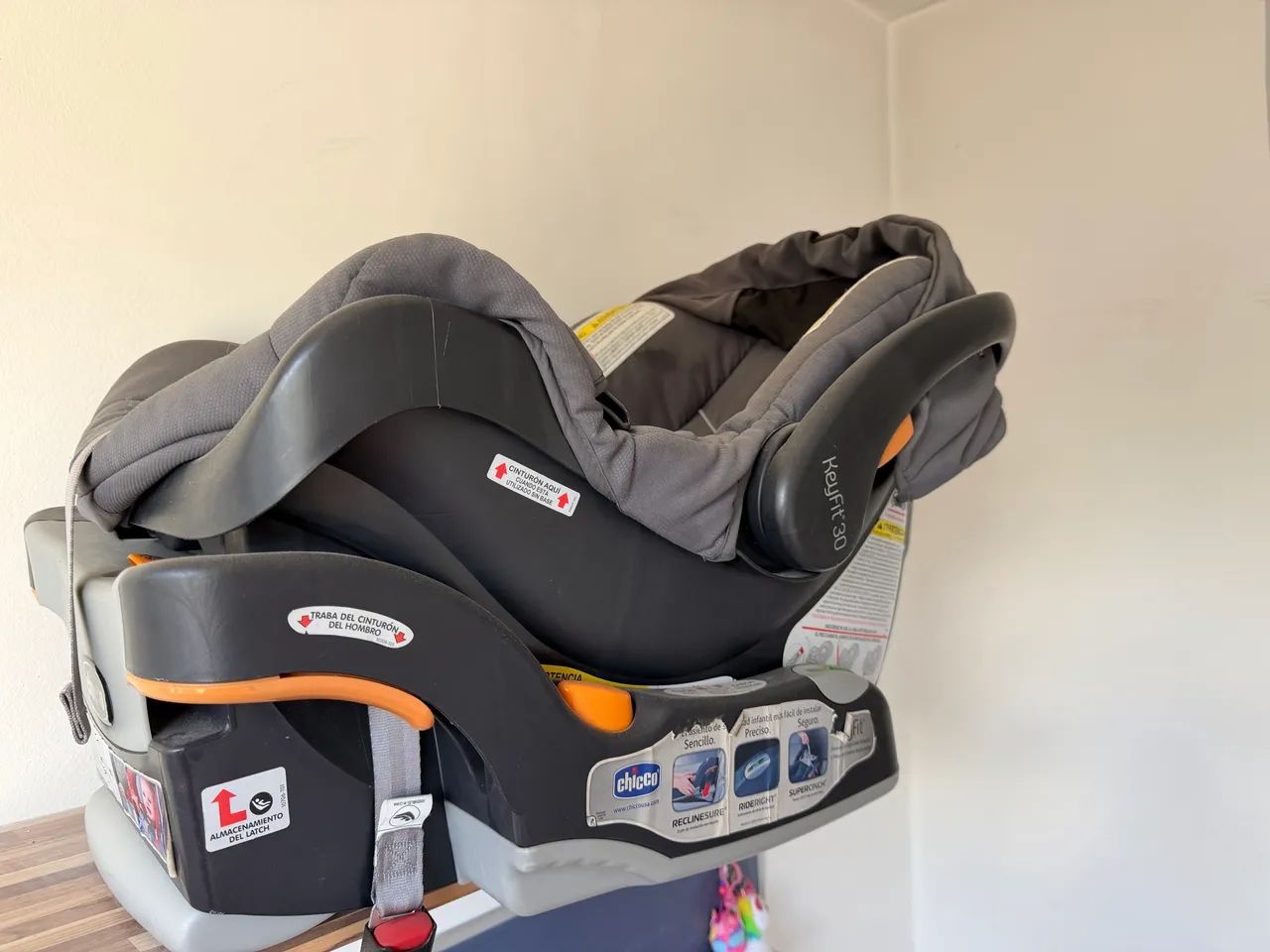 Carrinho de bebê Chicco Cortina CX + Moisés Keyfit 30 - Foto 4