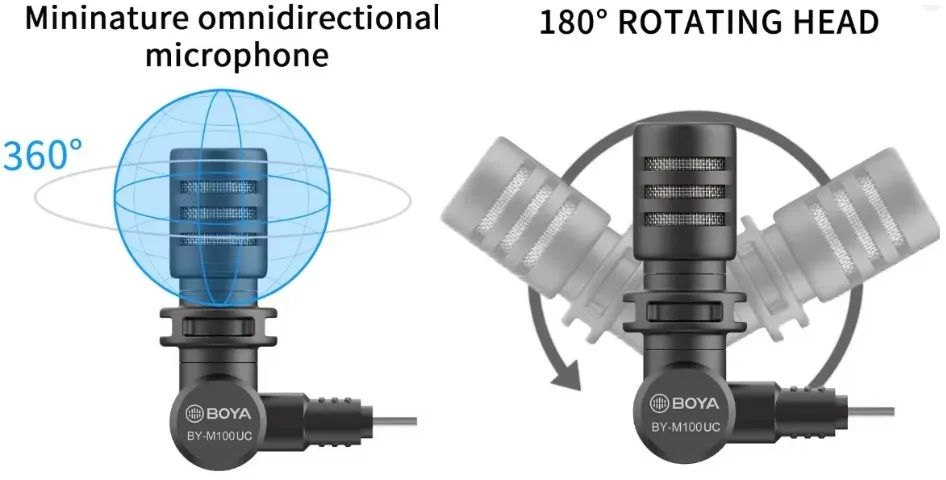 Microfone BOYA BY-M100UC  - Foto 3
