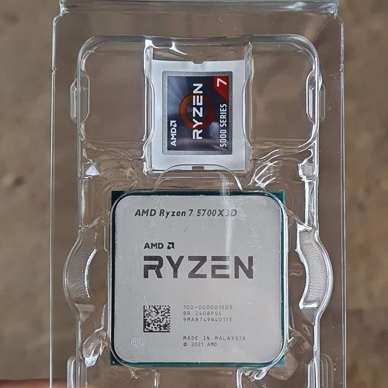 Ryzen 7 5700X3D 8 Core /16 Threads 96 MB Cache - Processadores