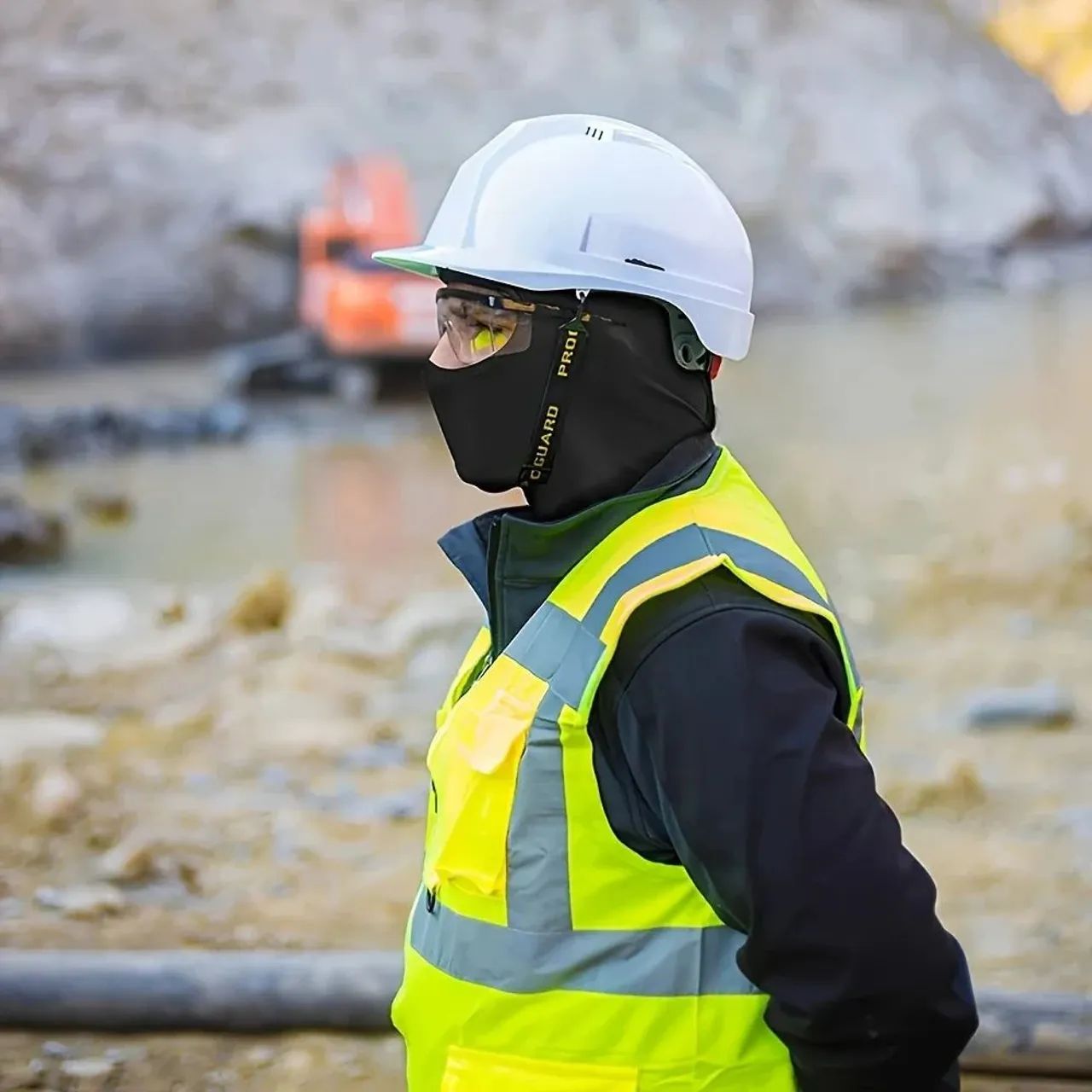 Balaclava de Proteção Solar Microfibra Elastano Motocicletas e esportes