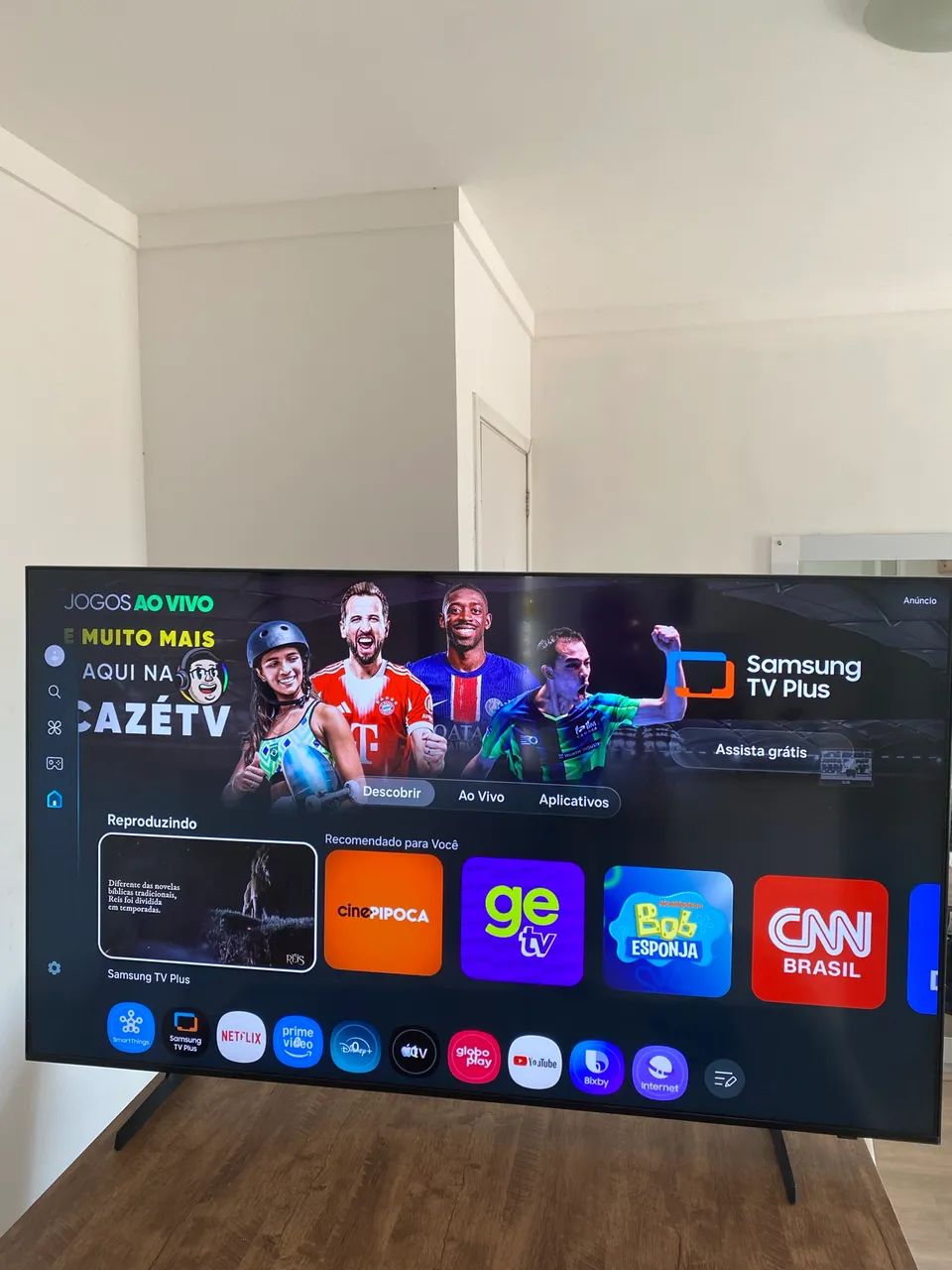 Tv Smart Samsung 65 Polegadas- nota fiscal e garantia até setembro 