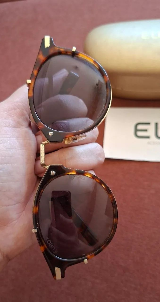 Óculos de sol feminino Euro - Foto 4